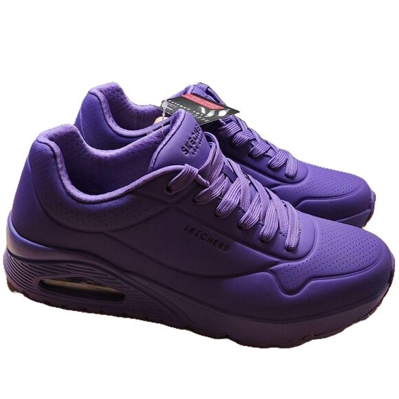 Skechers Street Uno Stand On Air – Purple Memory Foam US 8 EU 41 - Picture 1 of 11